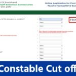 JSSC Constable Cut off 2024