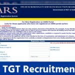 DSSSB TGT Recruitment 2024