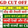 SSC GD Category Wise Cut Off