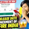 Free fire launch in india