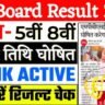 MP Board Class 8th Result 2024